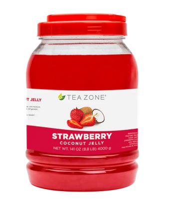 Strawberry Coconut Jelly