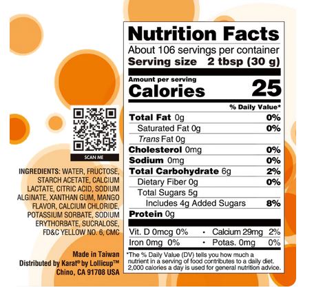 Mango TeaZone Popping Pearls GOURMET-Series (7-lbs)