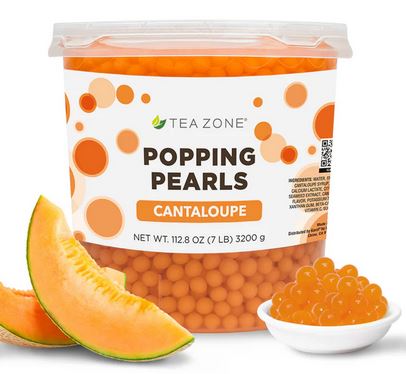 Cantaloupe TeaZone Popping Pearls GOURMET-Series (7-lbs)
