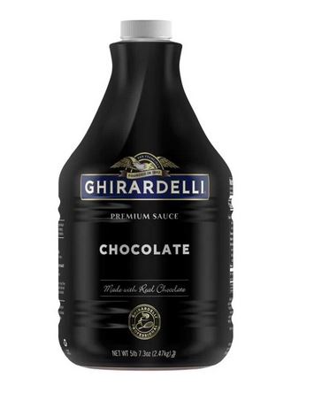 Ghirardelli Chocolate Flavored Sauce (64oz) - 'RICH & CREAMY