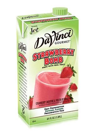 Jet Tea Strawberry Bomb Smoothie 64oz