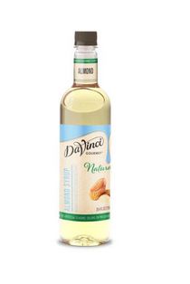 Da Vinci NATURAL Almond Syrup 700mL