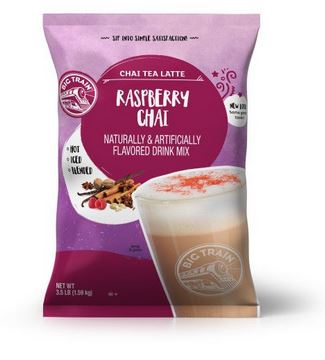 Big Train Raspberry Chai Tea Powder 3.5lbs Bag