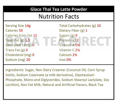 Glace Thai Tea (18-lb case)