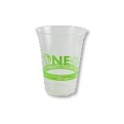 16 oz Clear PLA Cups (Karat Earth, 98mm)- Stock Print