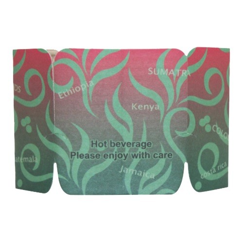 Cup Jacket Generic Print Aroma II (1000-case)