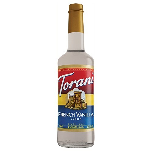 Torani French Vanilla Syrup 750mL