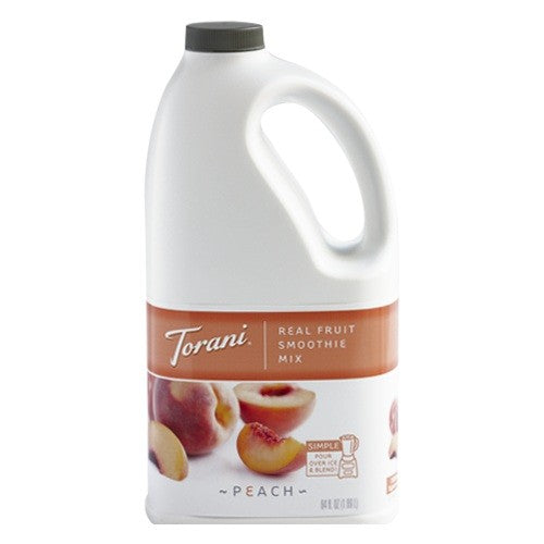 Torani Peach Real Fruit Smoothie Mix, 64 oz