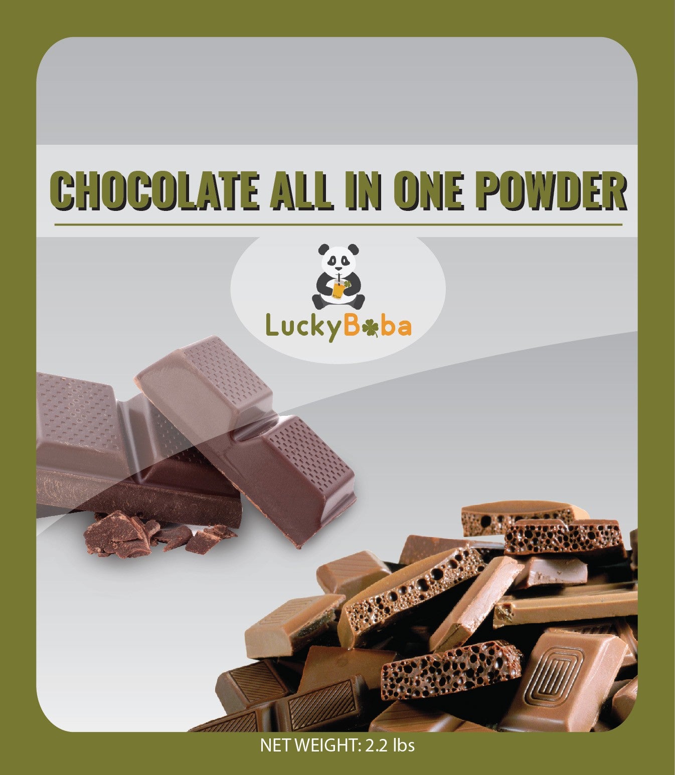 Chocolate Bubble Tea Powder