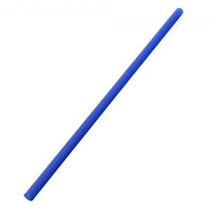 Karat Giant WRAPPED straws Blue, 9"
