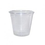 8 oz. Karat Clear PET Cups - Grade A