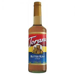 Torani Butter Rum Syrup 750mL