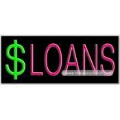 $ Loans Neon Sign (13
