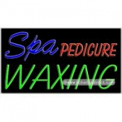 Spa Pedicure Waxing Neon Sign (20" x 37" x 3")