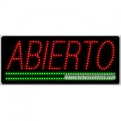 Abierto LED Sign (11