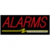 Alarms LED Sign (11
