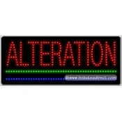 Alteration LED Sign (11