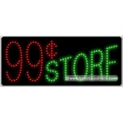 99 Cent (Dollar) Store LED Sign (11