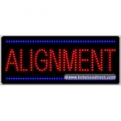 Alignment LED Sign (11