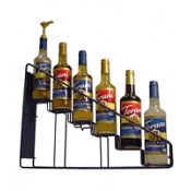 Torani Coffee Syrup Wire Rack (6-750ml bottle rack)