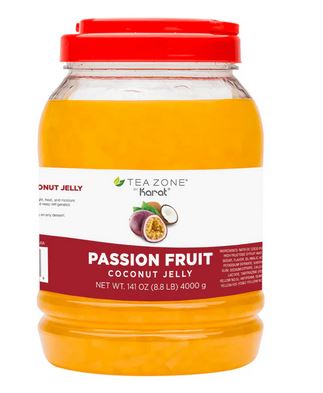 Passion Fruit Coconut Jelly