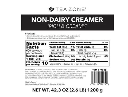 Case of Non-Dairy Creamer