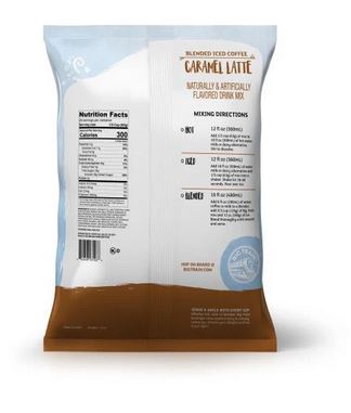 Big Train  BLENDED ICE Caramel Latte Powder (3.5 lbs bag)
