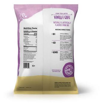 Big Train Vanilla Chai Tea Powder 3.5lbs Bag