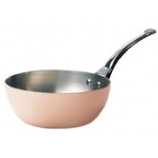 De Buyer 6436 Splayed Sauté Pan, Diam: 8