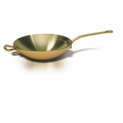 De Buyer 6432 Wok, Diam: 11 3-4", Height: 2 1-4"