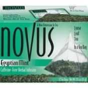 Novus Egyptian Mint Loose Leaf Tea Sachet - 50 Count