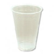 500cc (16oz) Clear PP Cups - Good Flag, U-rim, not ribbed