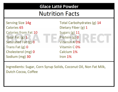 Glace Latte (18-lb case)