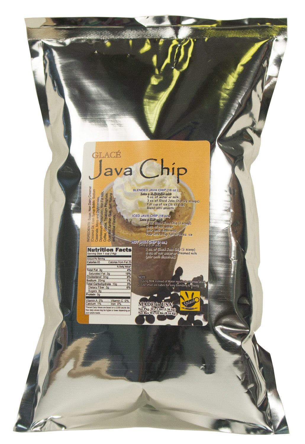Glace Java Chip (3-lb) – Boba Tea Direct