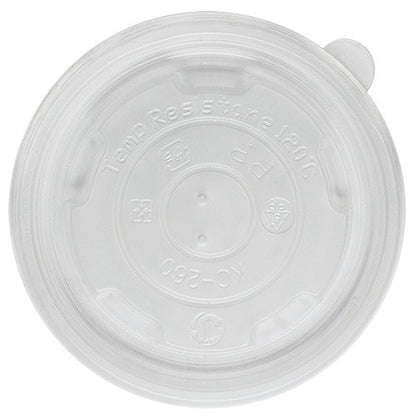 Karath Earth Compostable Eco-Friendly Food Container Lids for 8oz Containers