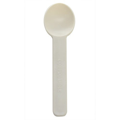 Compostable Spoon, Heavy-Weight_Natural