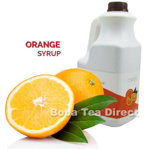Orange Boba Tea - Bubble Tea Syrup (64oz)