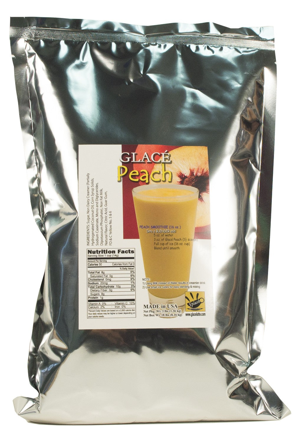 Glace Peach (3 lb pack)