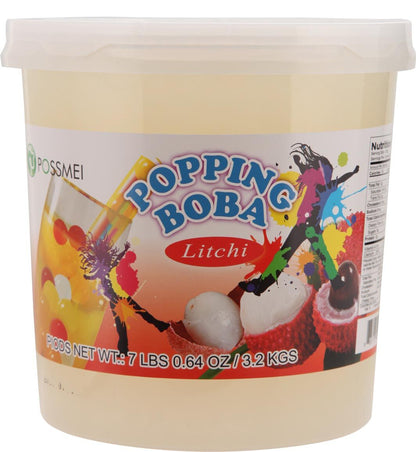 Lychee Popping Boba (7-lbs)