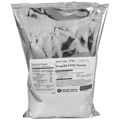 TropiBlend Durian Boba Tea - Bubble Tea Powder (2.0lbs bag)