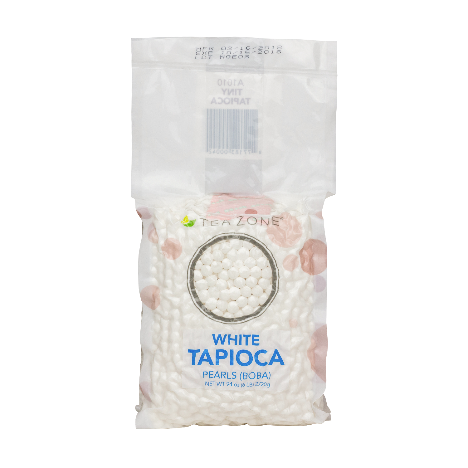 Case of White Boba-Tapioca Pearls