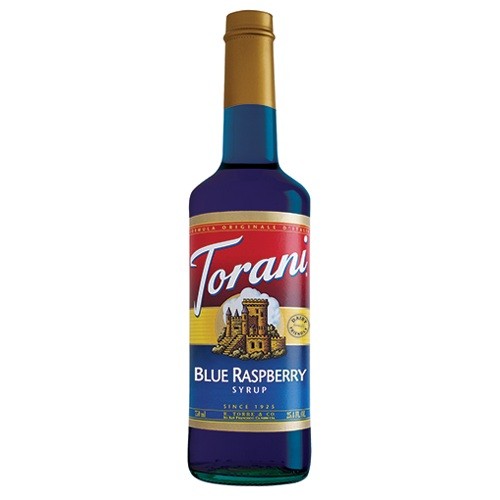 Torani Blue Raspberry Syrup 750mL