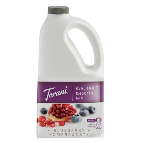 Torani Blueberry Pomegranate Real Fruit Smoothie Mix, 64 oz