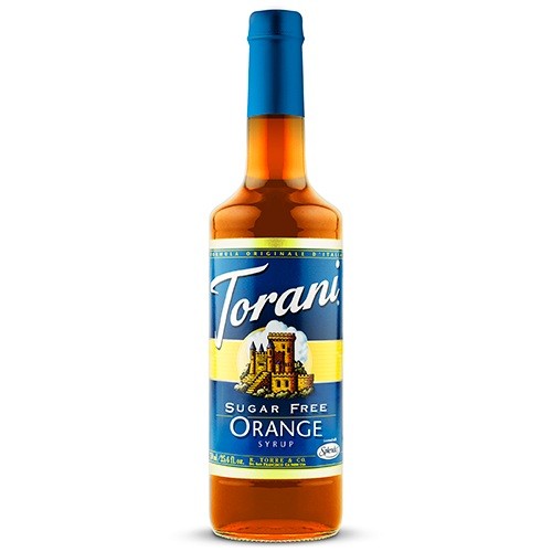 Torani Sugar Free Orange Syrup 750mL