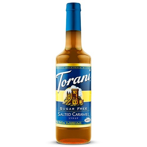 Torani Sugar Free Salted Caramel Syrup 750ml