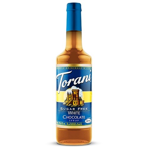 Torani Sugar Free White Chocolate Syrup 750mL