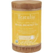 Teatulia 100% Organic Bengal Breakfast Tea (Case)