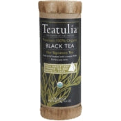 Teatulia 100% Organic Black Tea Mini Canister (Case)