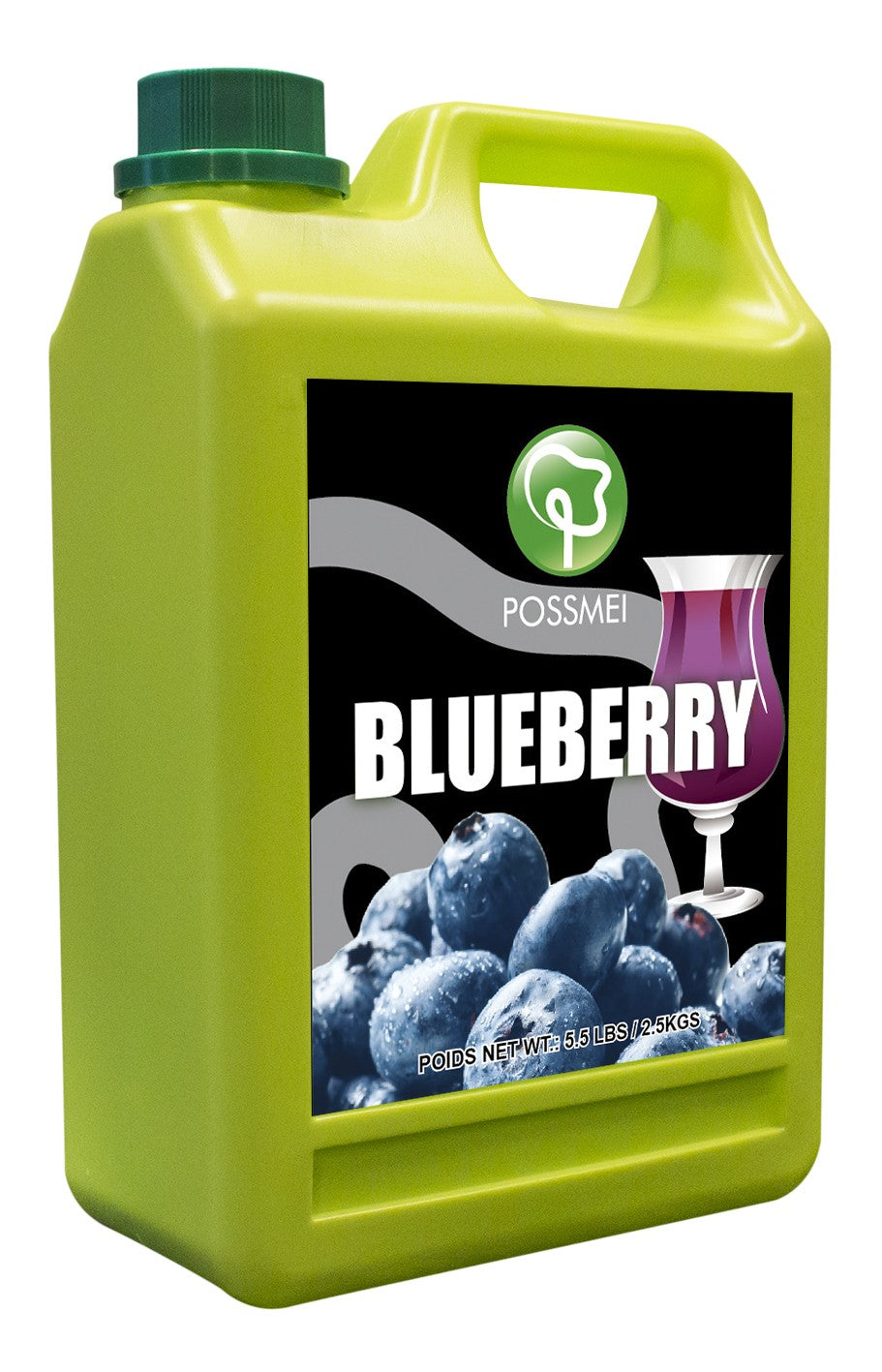 Possmei Blueberry Bubble Tea Juice