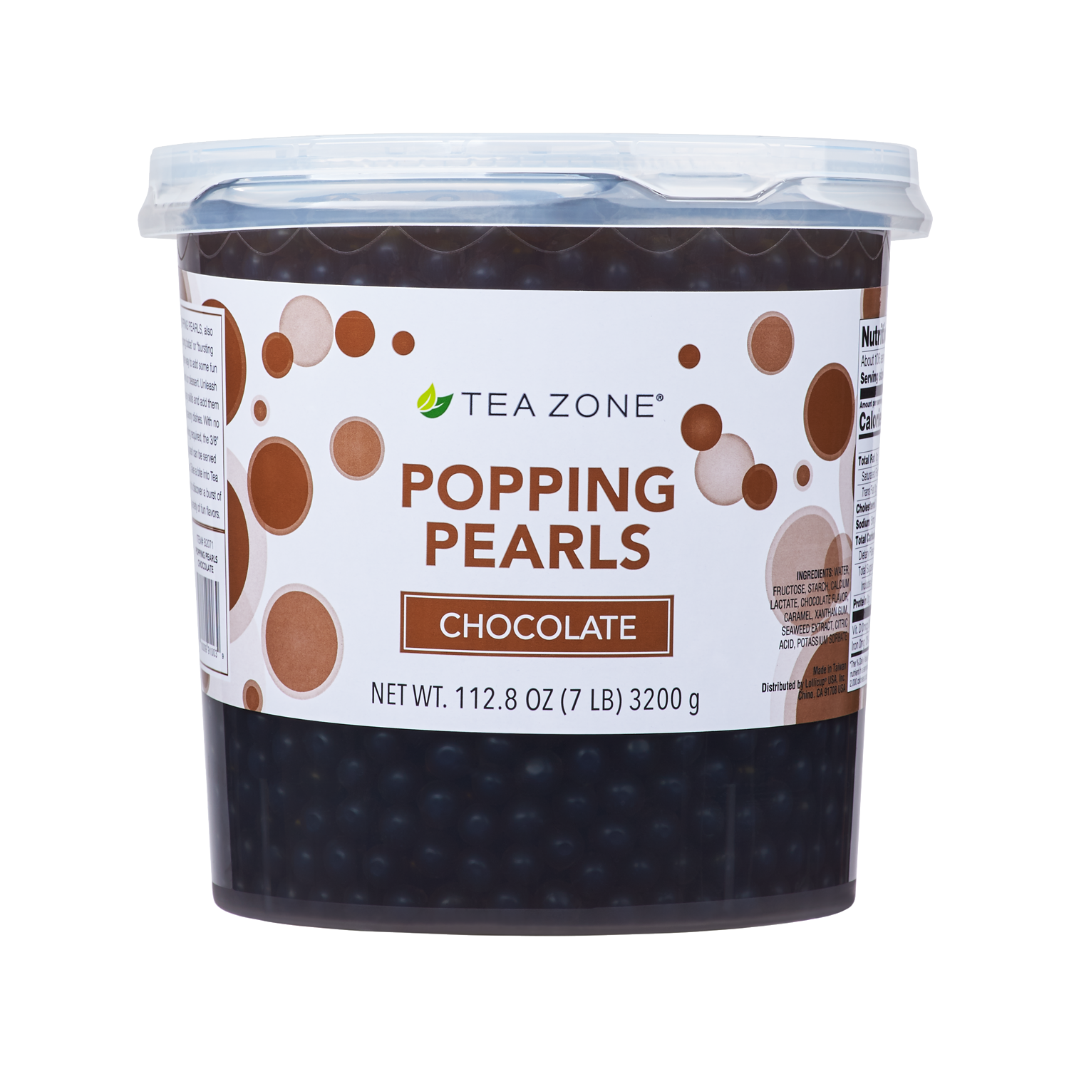 Chocolate TeaZone Popping Pearls GOURMET-Series (7-lbs)